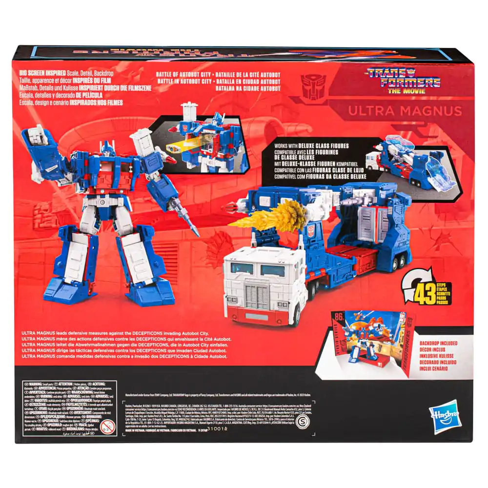 The Transformers: The Movie Generations Studio Series Commander Class Akcijska Figura 86-21 Ultra Magnus 24 cm fotografija izdelka