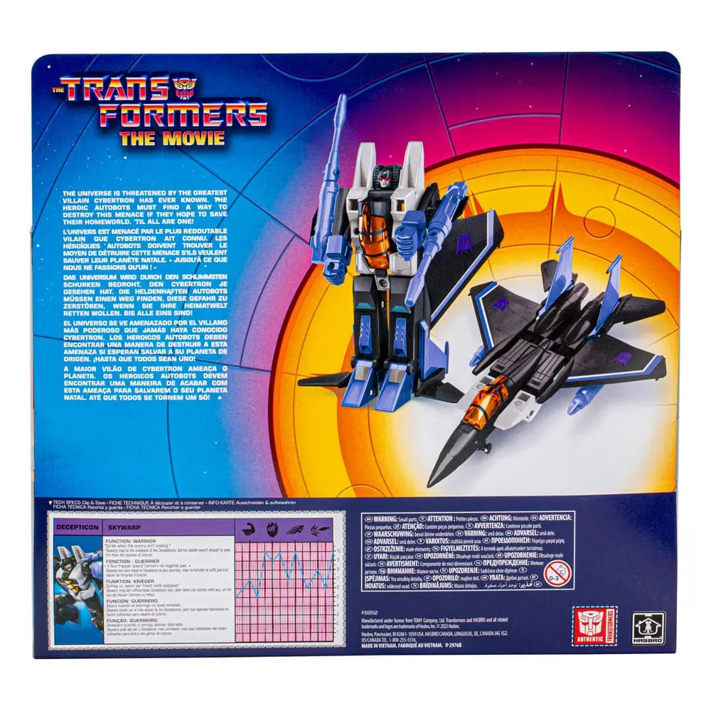 The Transformers: The Movie Retro Akcijska Figura Skywarp 14 cm fotografija izdelka