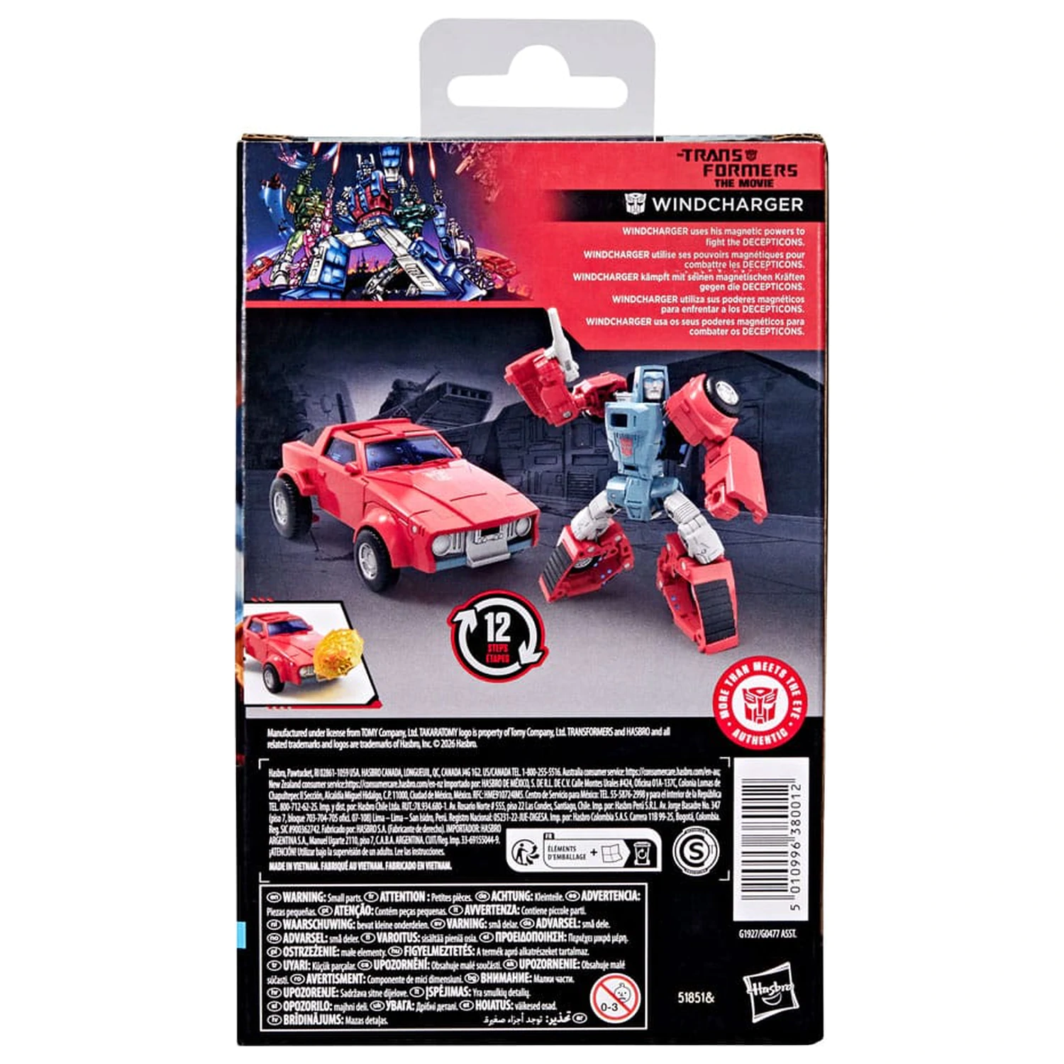 The Transformers: The Movie Studio Series Deluxe Class akcijska figura Windcharger 11 cm fotografija izdelka