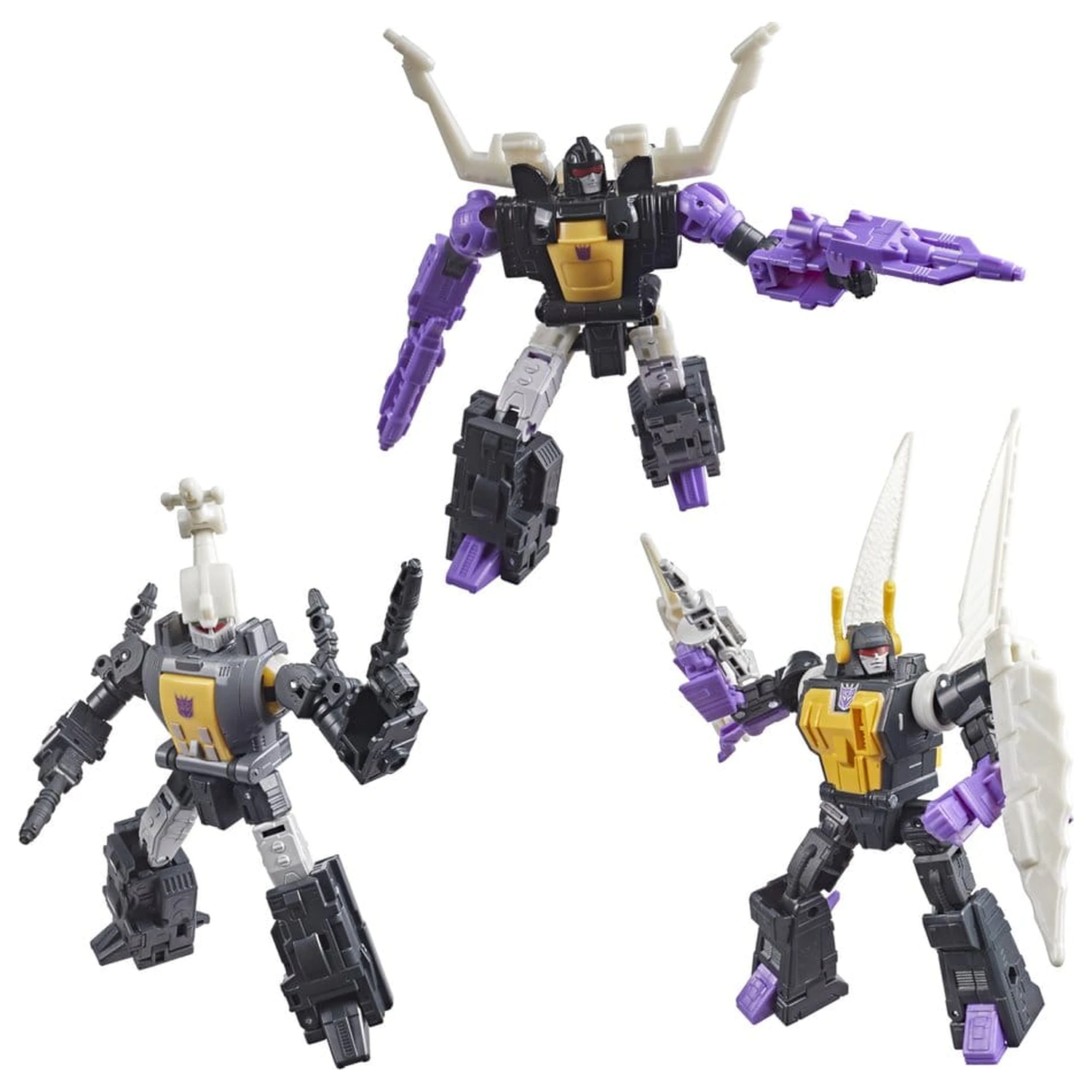 The Transformers: The Movie Studio Series Deluxe Class komplet 3 akcijskih figur Insecticon Bombshell, Shrapnel & Kickback 14 cm fotografija izdelka