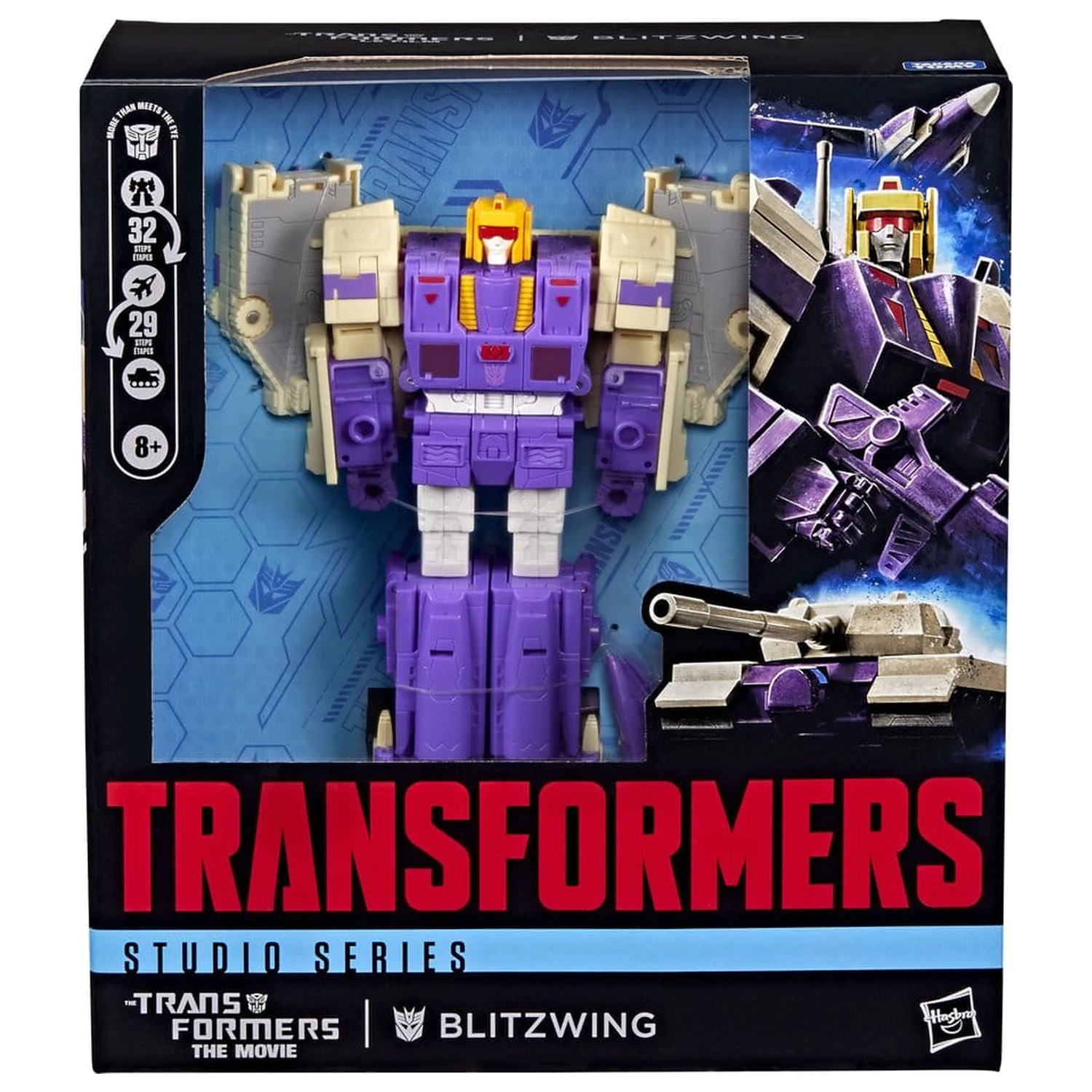 The Transformers: The Movie Studio Series Leader Class akcijska figura Blitzwing 18 cm fotografija izdelka