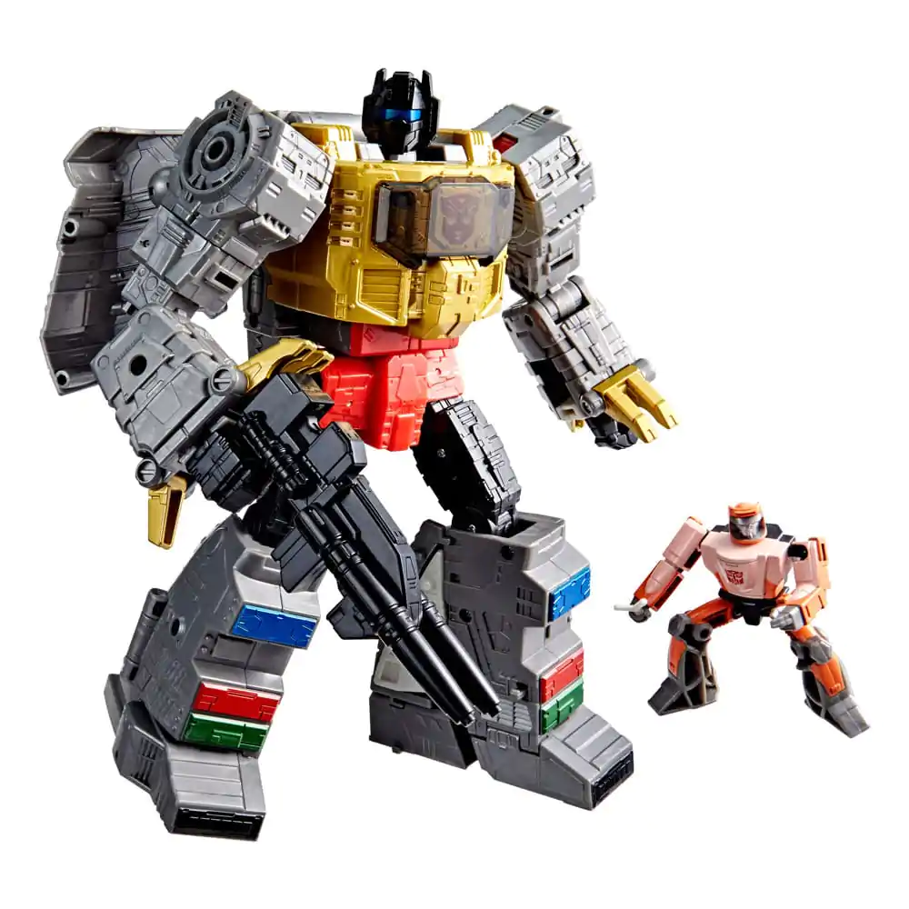 The Transformers: The Movie Studio Series Leader Class Akcijska figura Dinobot Grimlock & Autobot Wheelie 22 cm fotografija izdelka