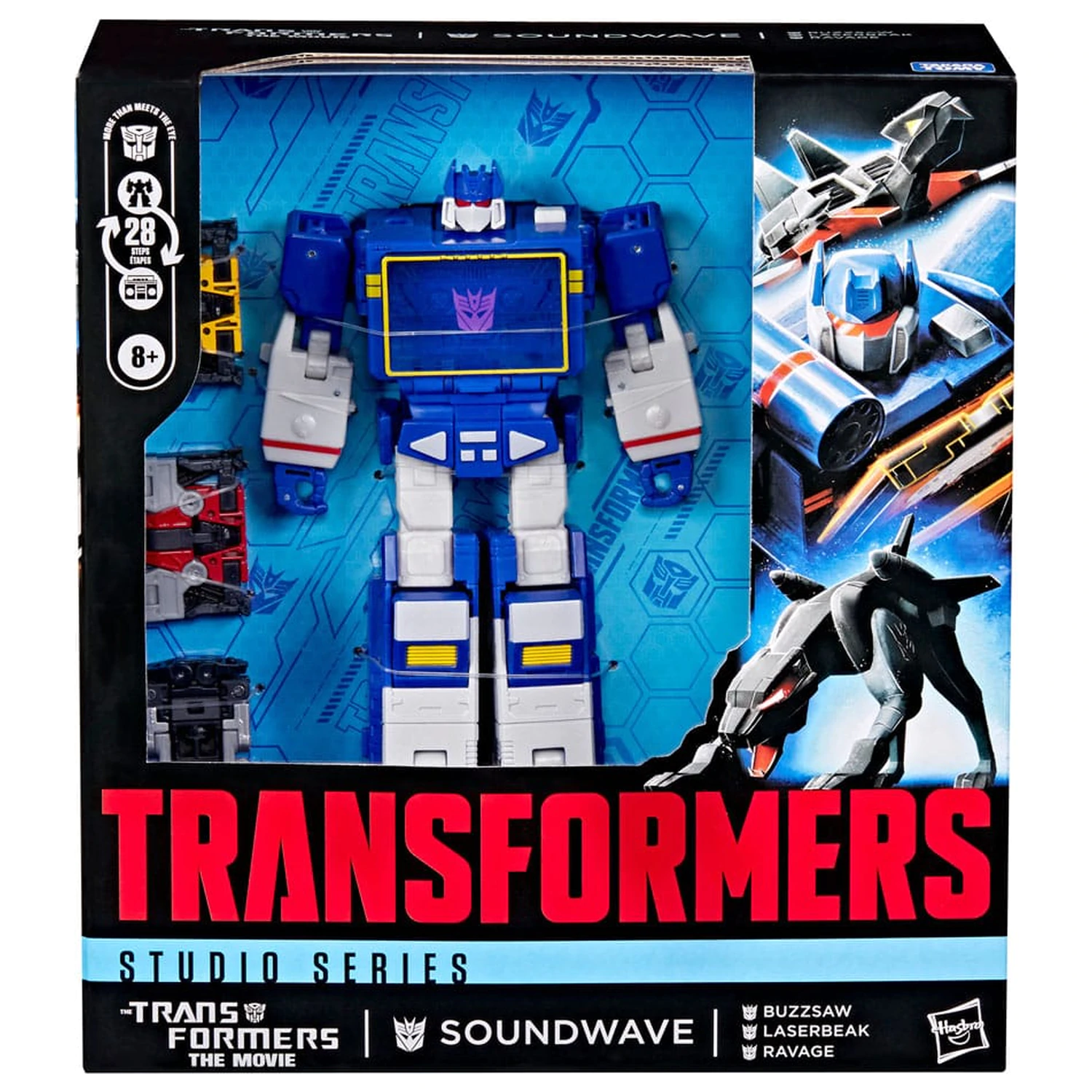 The Transformers: The Movie Studio Series Leader Class akcijska figura Soundwave 22 cm fotografija izdelka