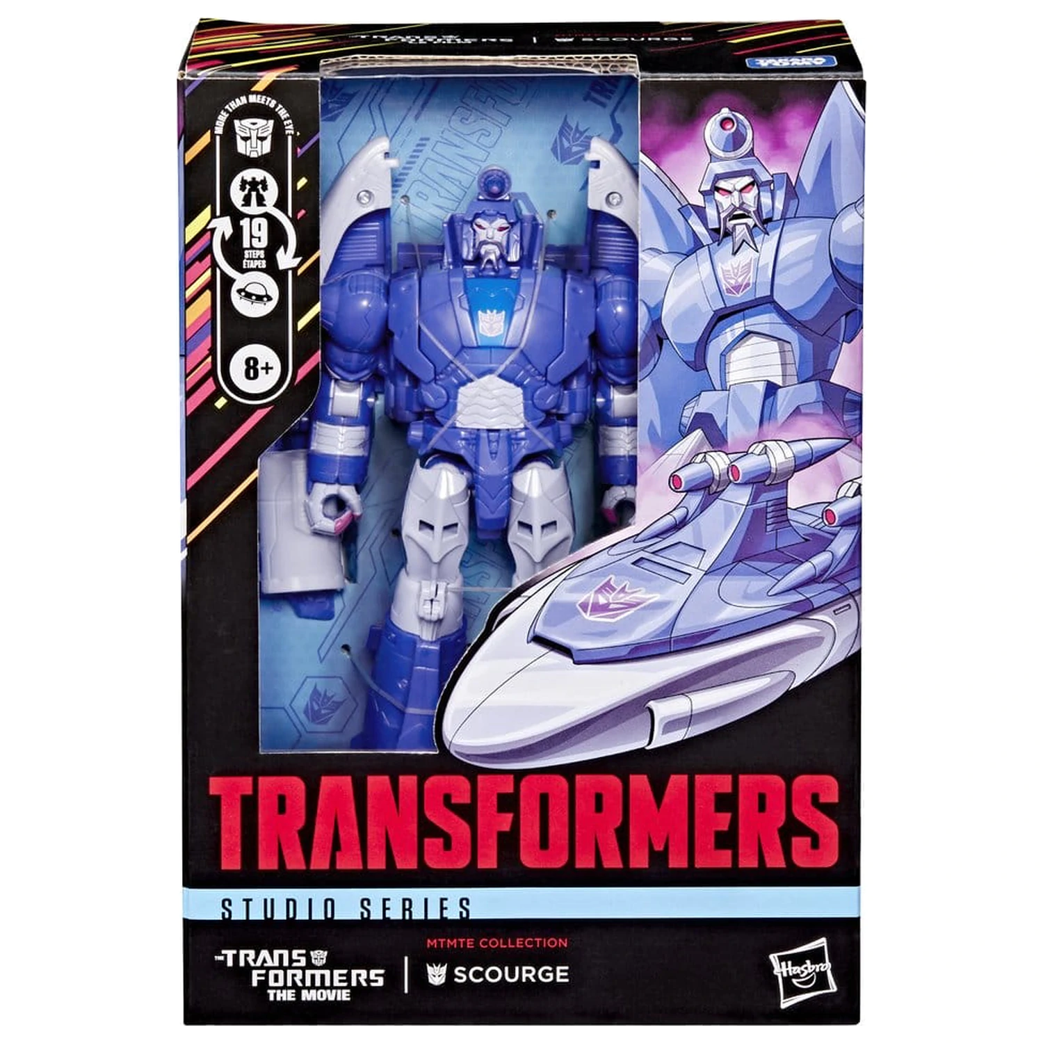 The Transformers: The Movie Studio Series Voyager Class Action Figure MTMTE Collection: Scourge 17 cm fotografija izdelka