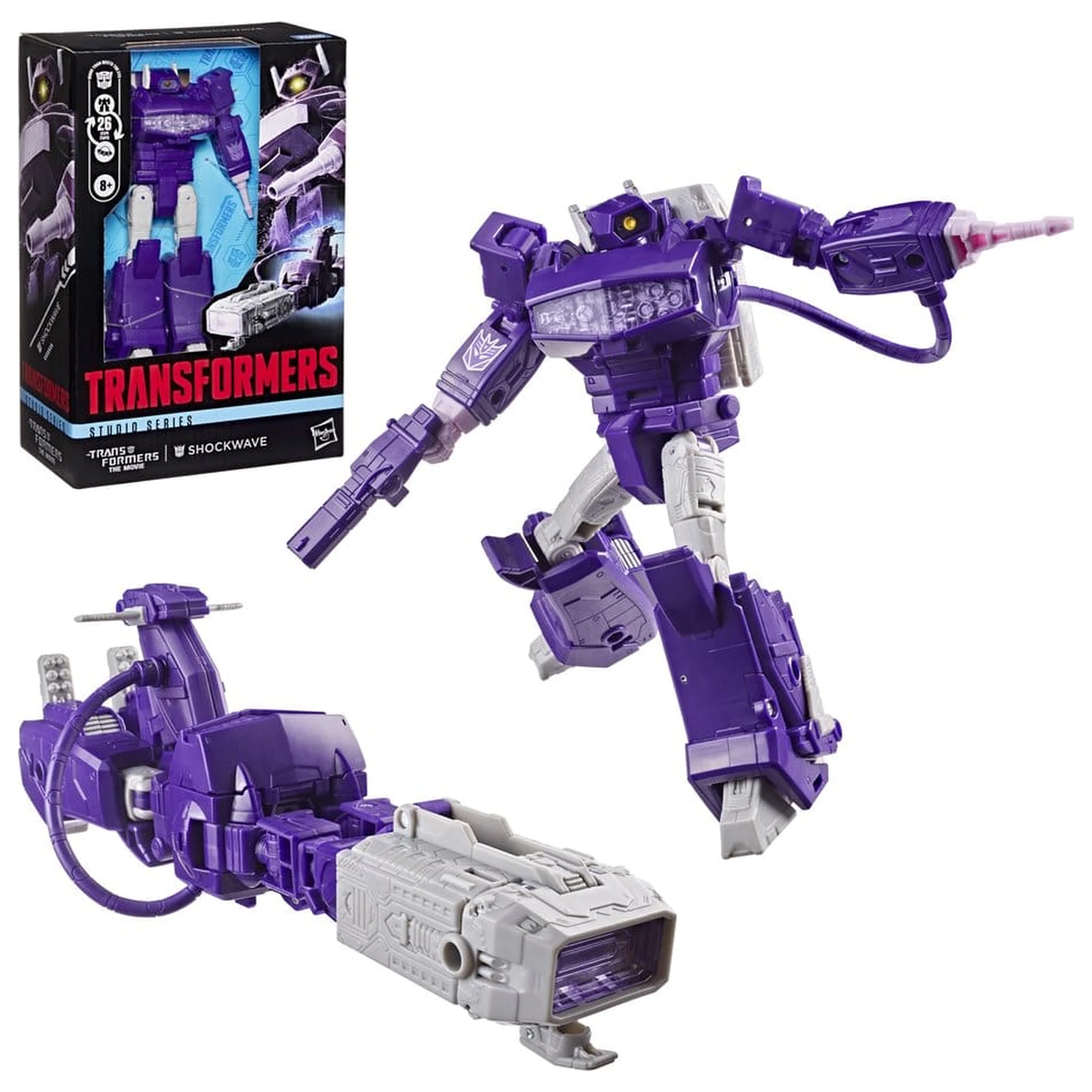 The Transformers: The Movie Studio Series Voyager Class akcijska figura Shockwave 17 cm fotografija izdelka