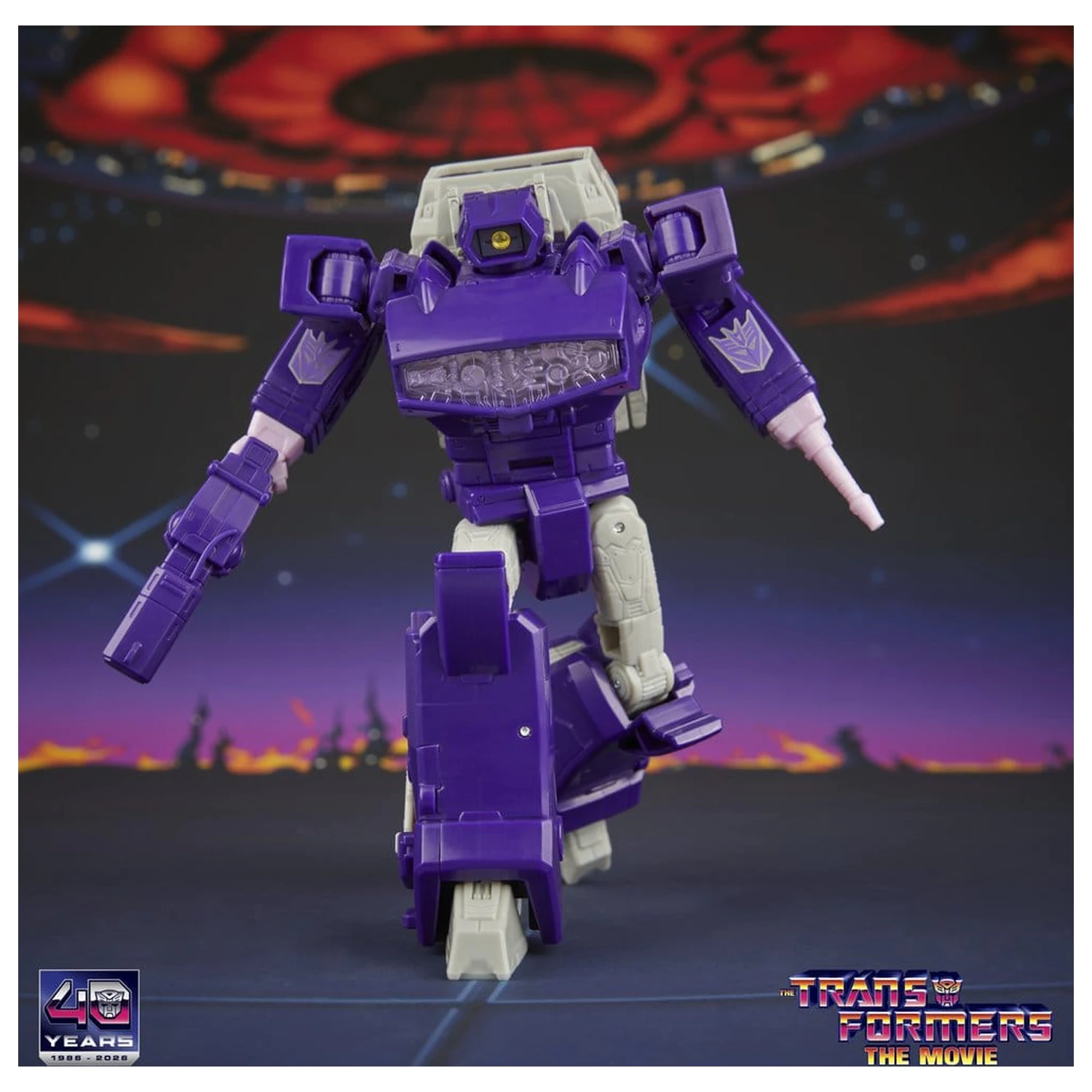 The Transformers: The Movie Studio Series Voyager Class akcijska figura Shockwave 17 cm fotografija izdelka