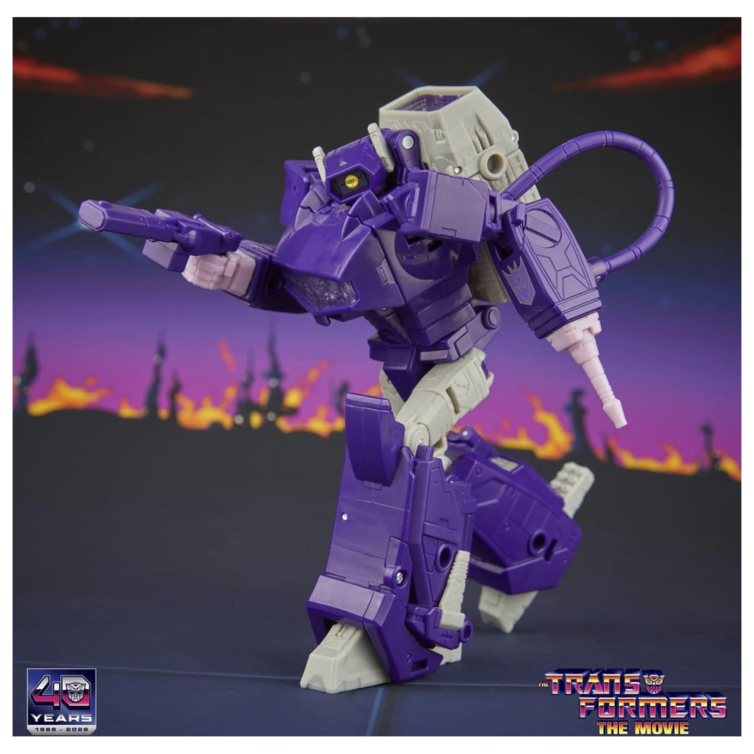 The Transformers: The Movie Studio Series Voyager Class akcijska figura Shockwave 17 cm fotografija izdelka