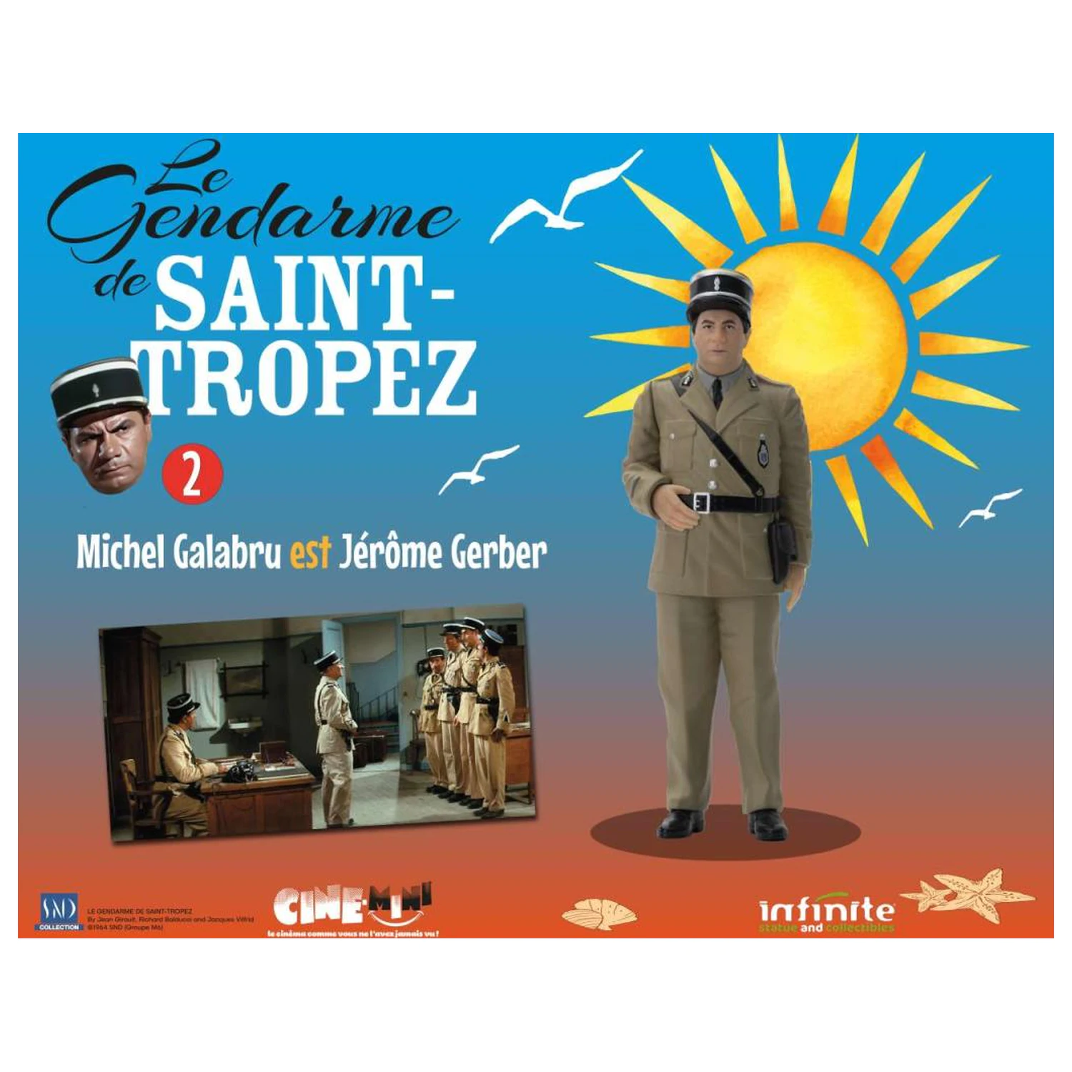 The Troops of St. Tropez Jérôme Gerber figura 10cm fotografija izdelka