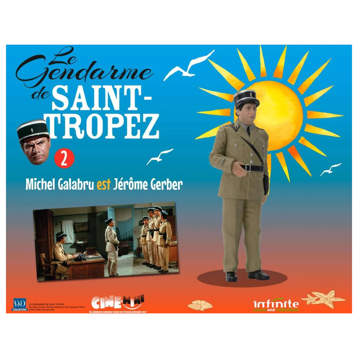 The Troops of St. Tropez Jérôme Gerber figura 10cm fotografija izdelka