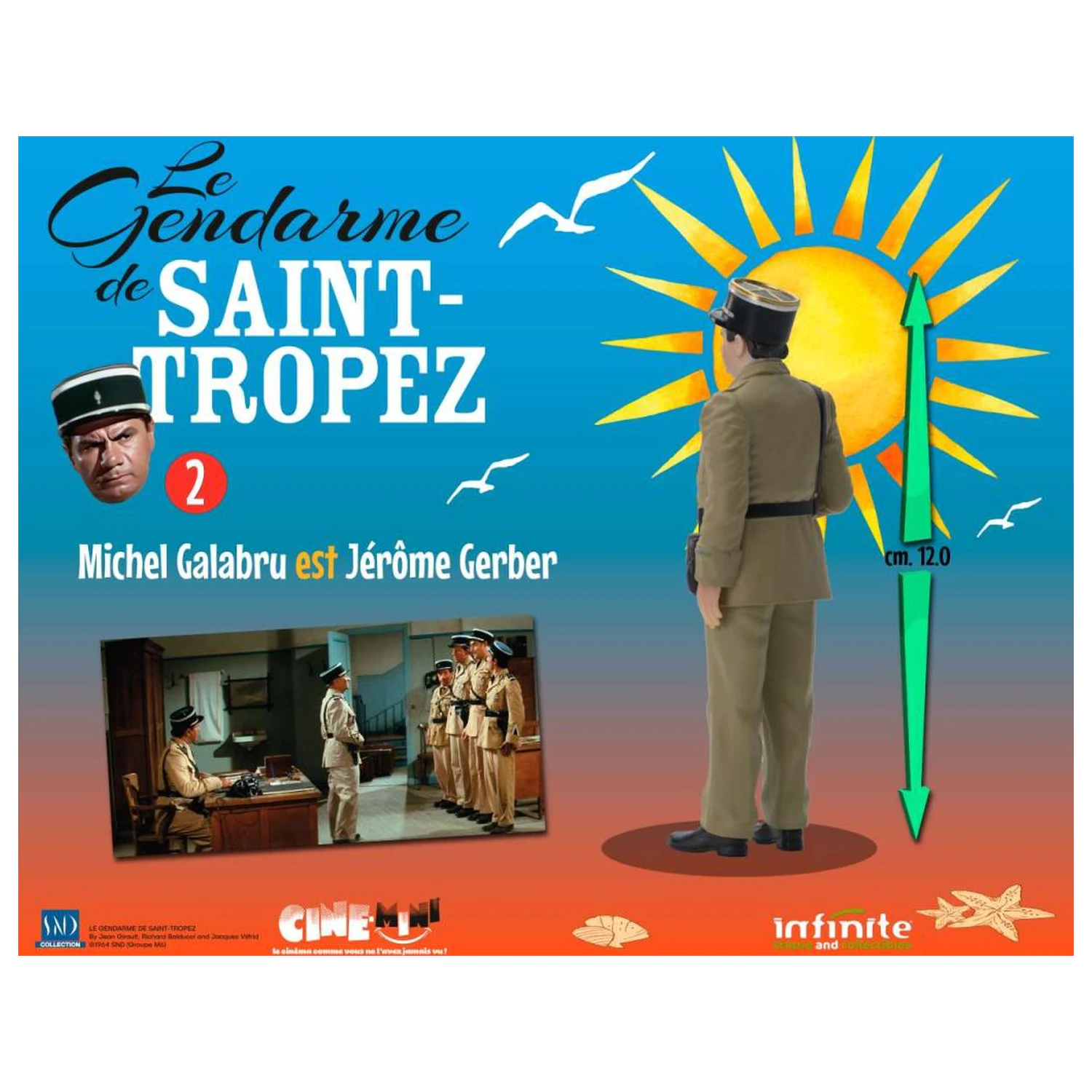 The Troops of St. Tropez Jérôme Gerber figura 10cm fotografija izdelka