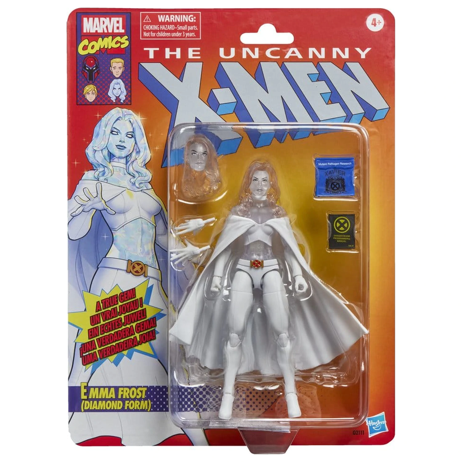 The Uncanny X-Men Marvel Legends akcijska figura Emma Frost (Diamond Form) 15 cm fotografija izdelka