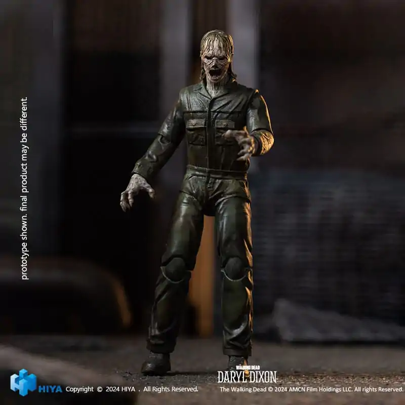 The Walking Dead Exquisite Mini akcijska figura 1/18 Daryl Dixon Dark Eyes Walker 11 cm fotografija izdelka