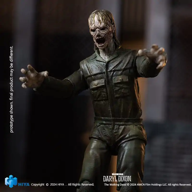 The Walking Dead Exquisite Mini akcijska figura 1/18 Daryl Dixon Dark Eyes Walker 11 cm fotografija izdelka