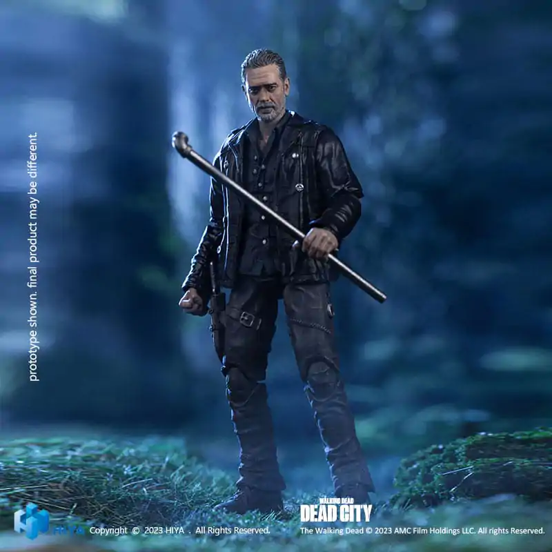 The Walking Dead Exquisite Mini Akcijska Figura 1/18 Dead City Negan 11 cm fotografija izdelka