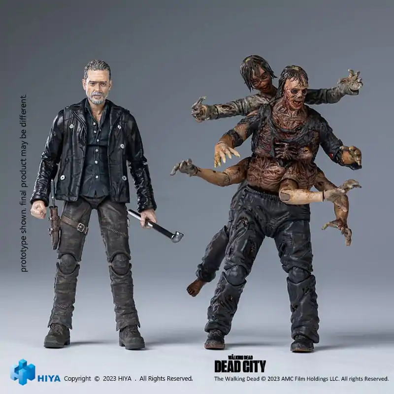 The Walking Dead Exquisite Mini Akcijska Figura 1/18 Dead City Negan 11 cm fotografija izdelka