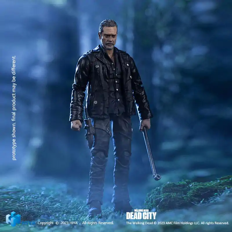 The Walking Dead Exquisite Mini Akcijska Figura 1/18 Dead City Negan 11 cm fotografija izdelka