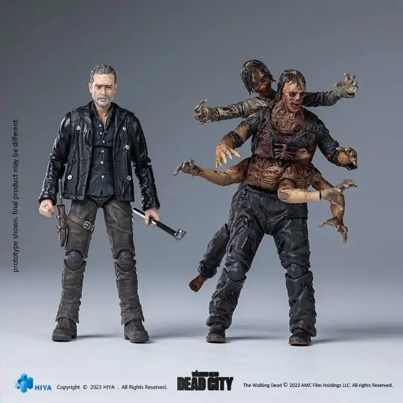 The Walking Dead Exquisite Mini Akcijska Figura 1/18 Dead City Walker King 11 cm fotografija izdelka