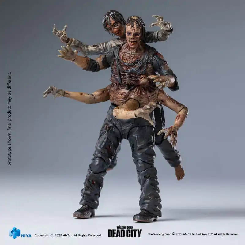 The Walking Dead Exquisite Mini Akcijska Figura 1/18 Dead City Walker King 11 cm fotografija izdelka