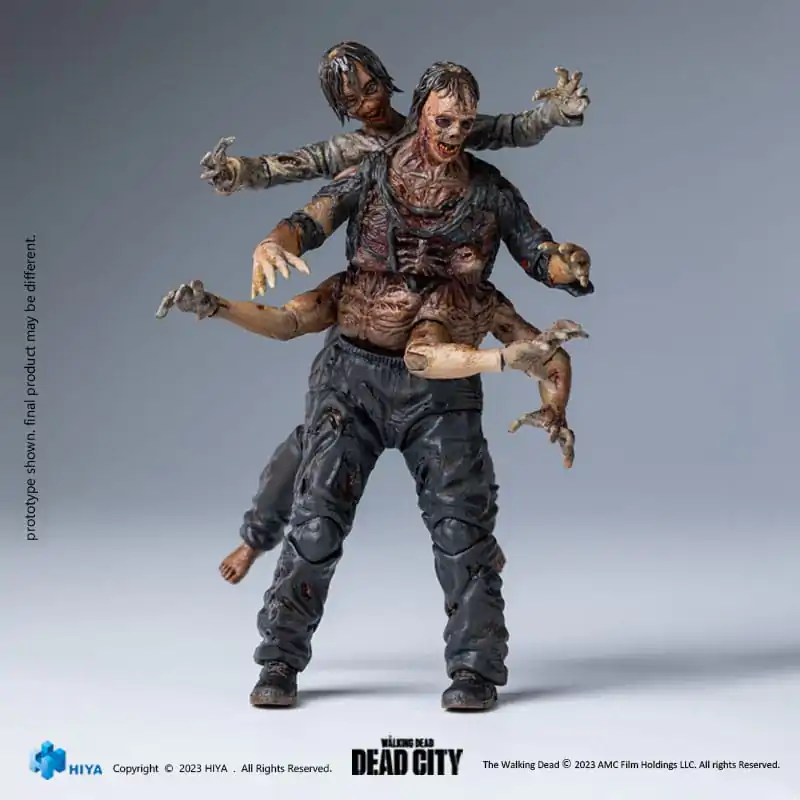 The Walking Dead Exquisite Mini Akcijska Figura 1/18 Dead City Walker King 11 cm fotografija izdelka