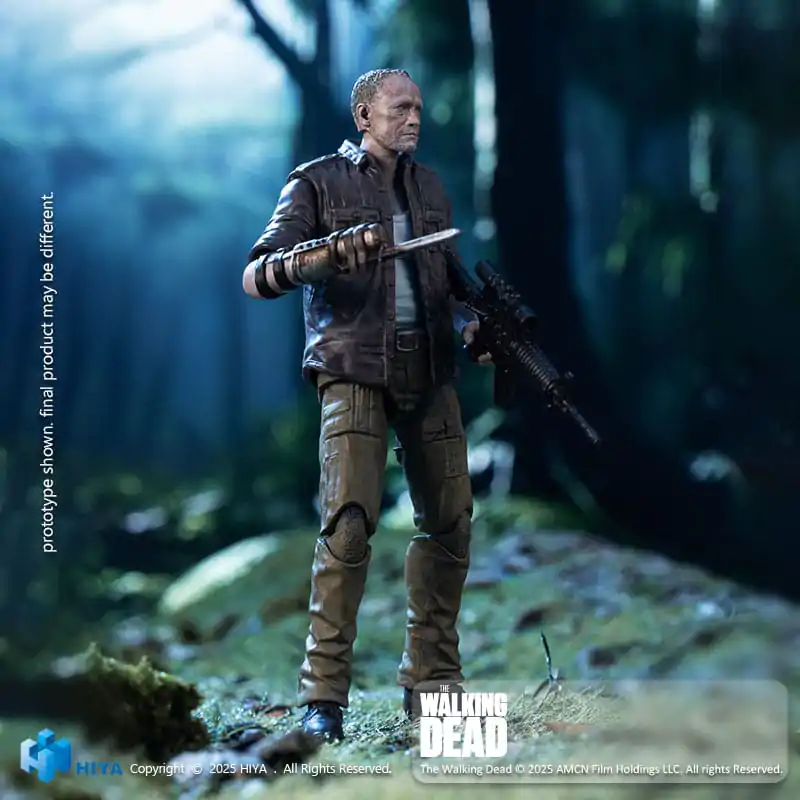 The Walking Dead Exquisite Mini akcijska figura 1/18 Merle 11 cm fotografija izdelka