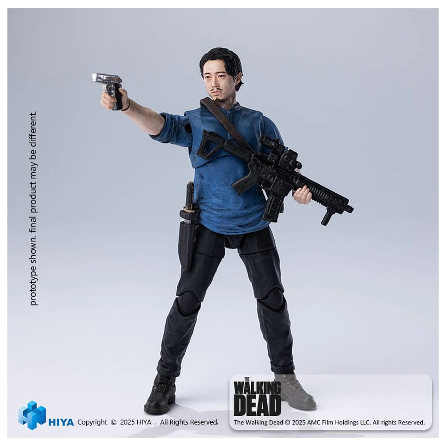 The Walking Dead Exquisite Mini Series Akcijska figura 1/18 Glenn 11 cm fotografija izdelka