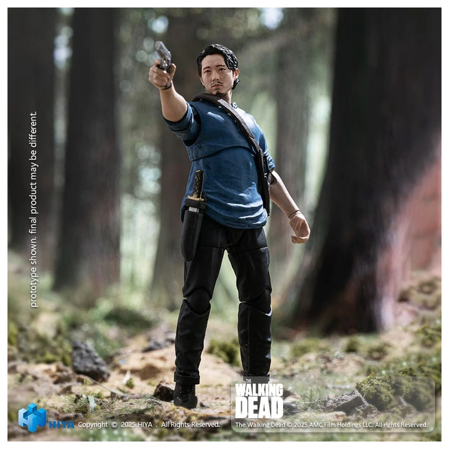 The Walking Dead Exquisite Mini Series Akcijska figura 1/18 Glenn 11 cm fotografija izdelka