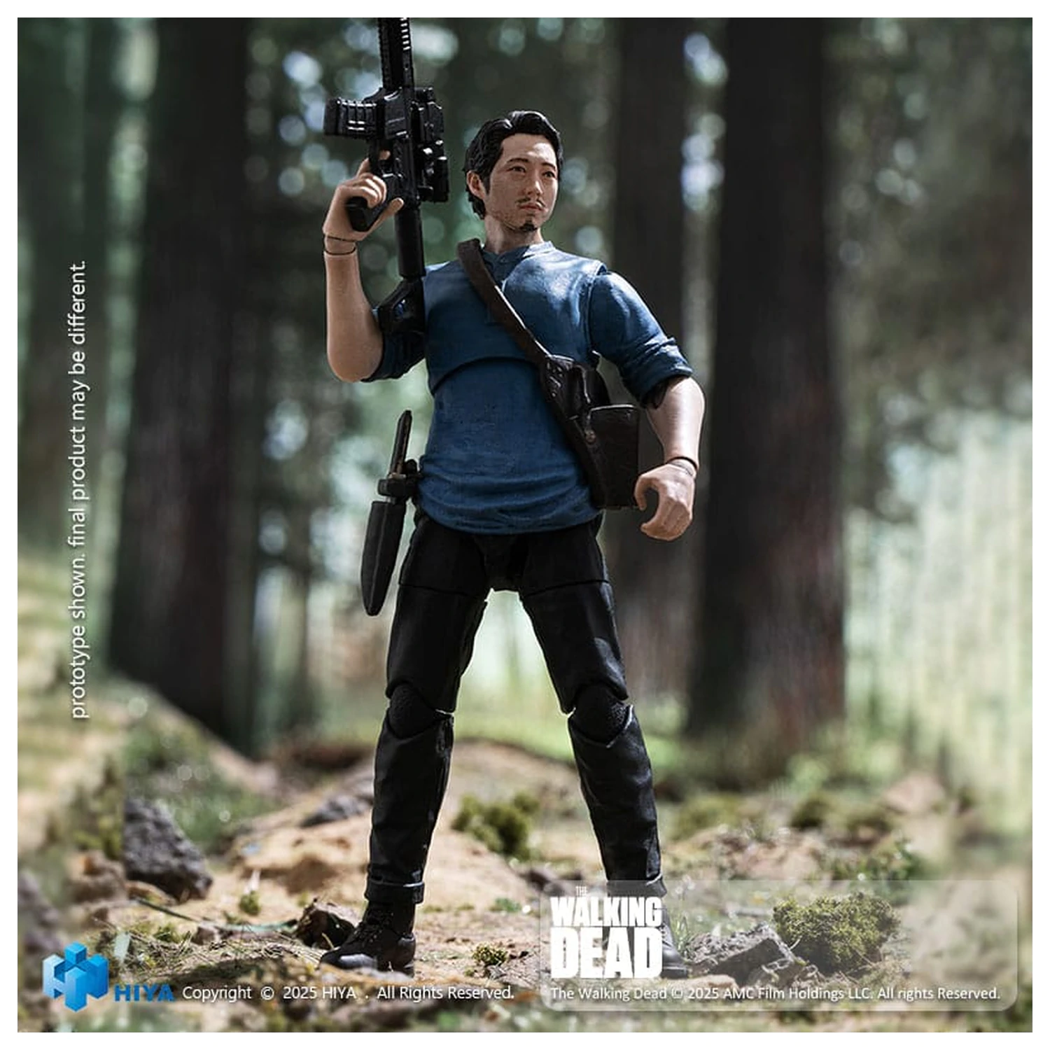 The Walking Dead Exquisite Mini Series Akcijska figura 1/18 Glenn 11 cm fotografija izdelka