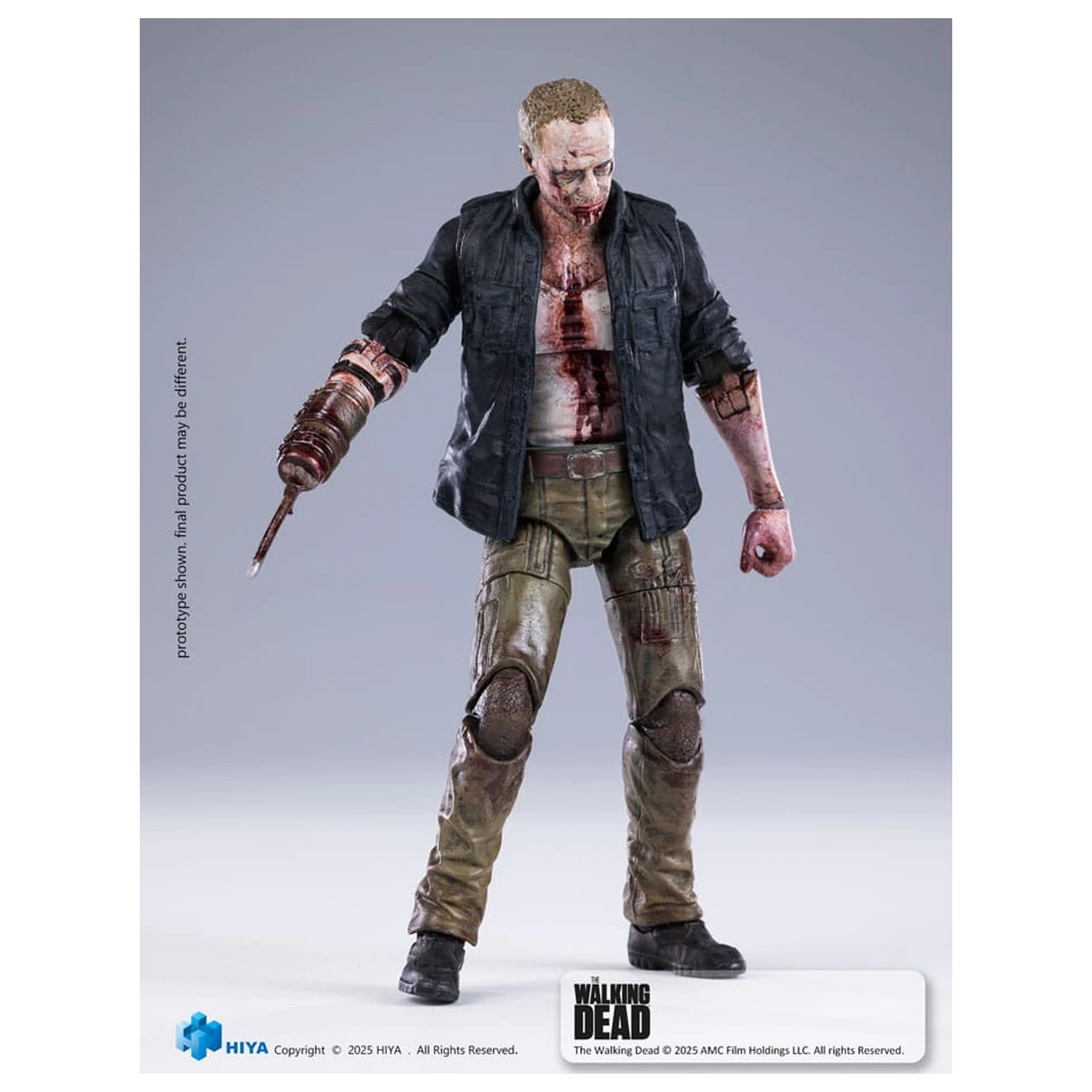 The Walking Dead Exquisite Mini Series Akcijska figura 1/18 Merle 11 cm fotografija izdelka