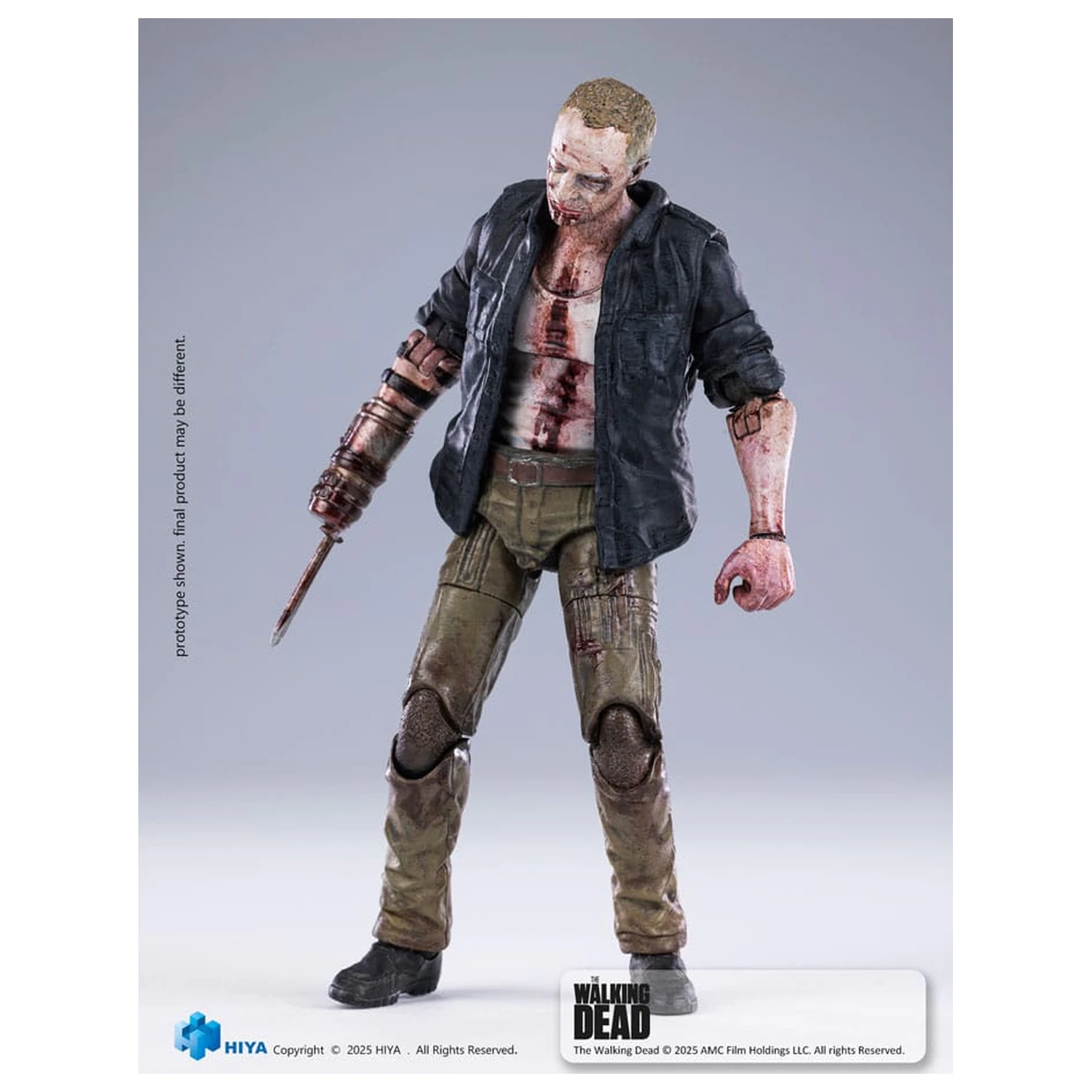 The Walking Dead Exquisite Mini Series Akcijska figura 1/18 Merle 11 cm fotografija izdelka