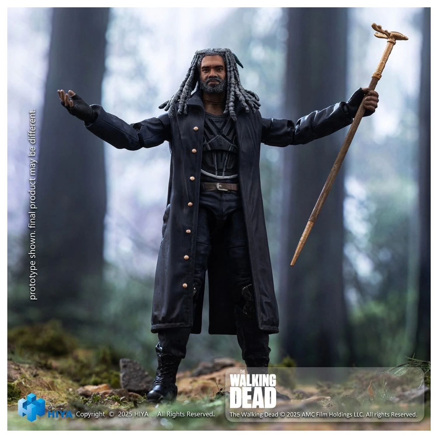 The Walking Dead Exquisite Mini Series akcijska figura 1/18 Ezekiel 11 cm fotografija izdelka