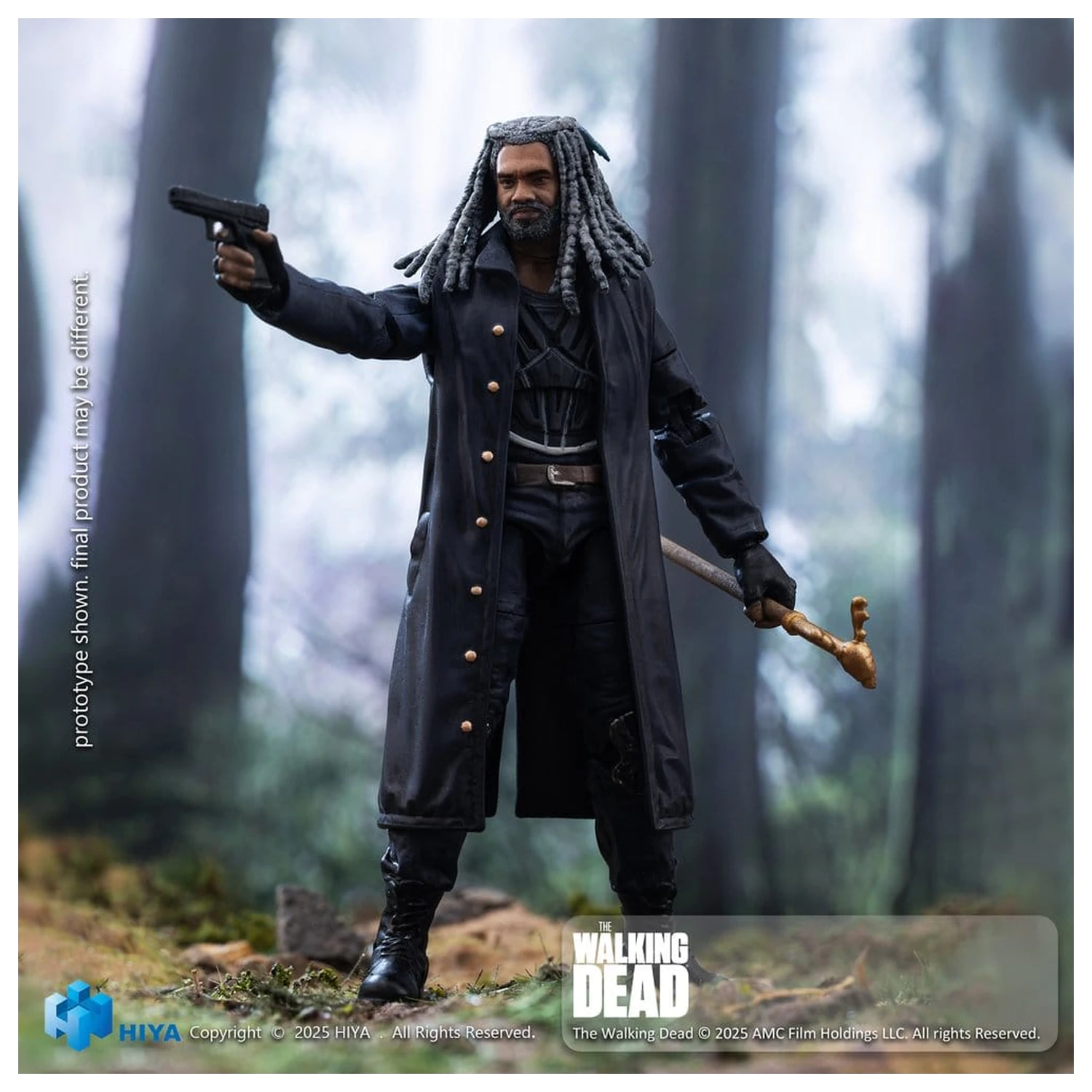 The Walking Dead Exquisite Mini Series akcijska figura 1/18 Ezekiel 11 cm fotografija izdelka