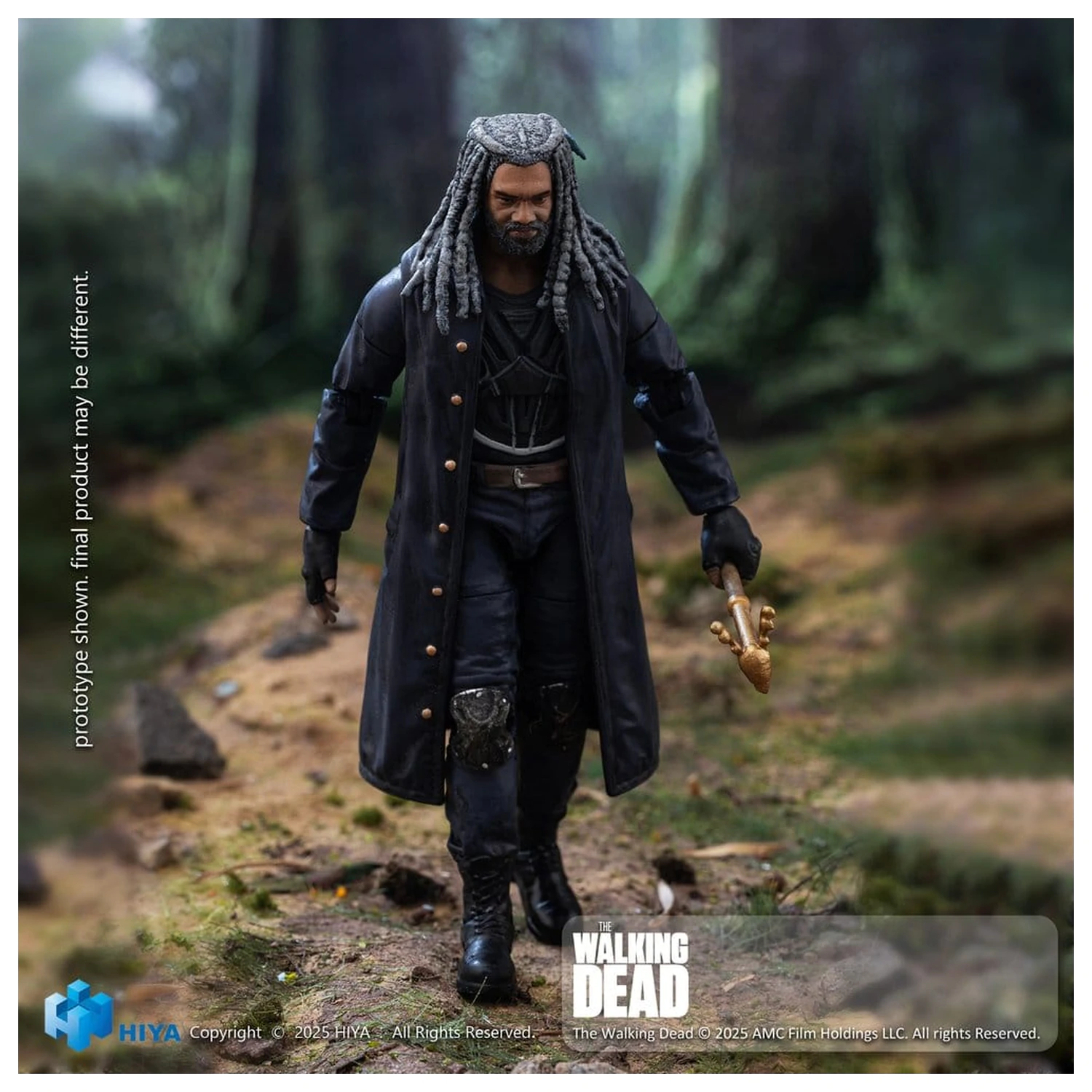 The Walking Dead Exquisite Mini Series akcijska figura 1/18 Ezekiel 11 cm fotografija izdelka