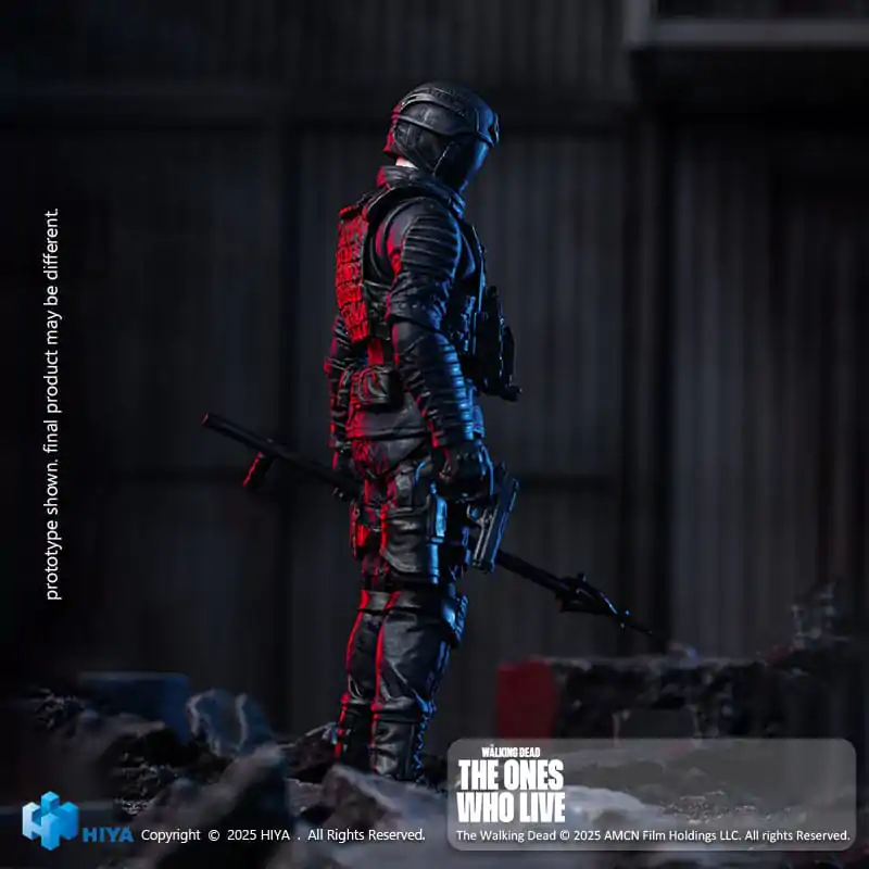 The Walking Dead: The Ones Who Lived Exquisite Mini akcijska figura 1/18 CRM Vojak 10 cm fotografija izdelka