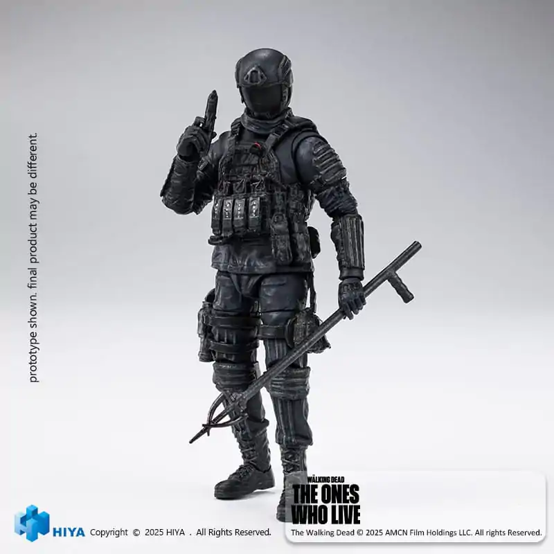 The Walking Dead: The Ones Who Lived Exquisite Mini akcijska figura 1/18 CRM Vojak 10 cm fotografija izdelka