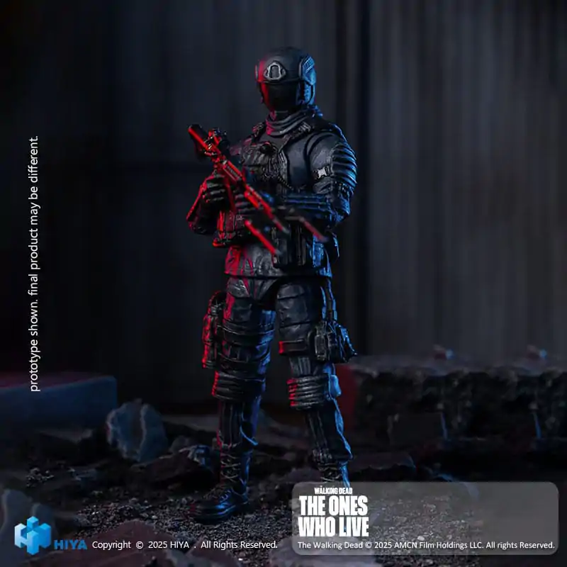 The Walking Dead: The Ones Who Lived Exquisite Mini akcijska figura 1/18 CRM Vojak 10 cm fotografija izdelka