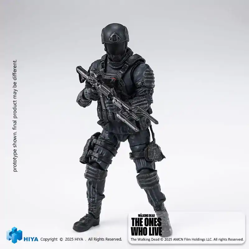 The Walking Dead: The Ones Who Lived Exquisite Mini akcijska figura 1/18 CRM Vojak 10 cm fotografija izdelka
