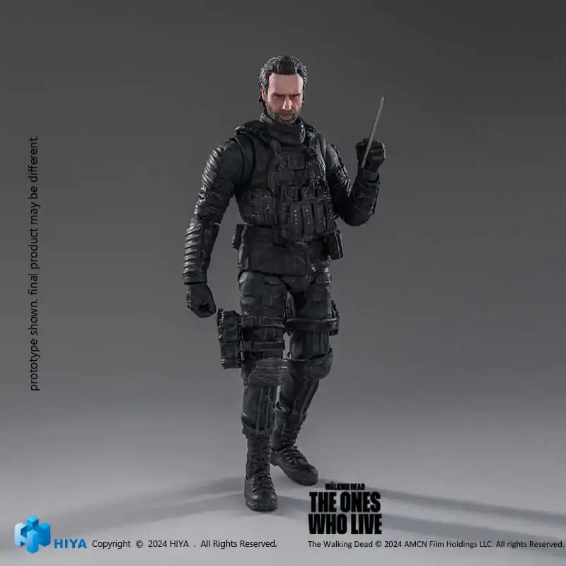 The Walking Dead: The Ones Who Lived Exquisite Mini Akcijska Figura 1/18 Daryl Dixon Dark Eyes Walker 11 cm fotografija izdelka