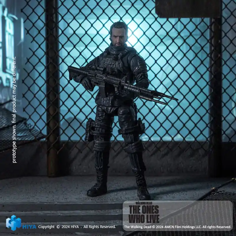 The Walking Dead: The Ones Who Lived Exquisite Mini Akcijska Figura 1/18 Daryl Dixon Dark Eyes Walker 11 cm fotografija izdelka