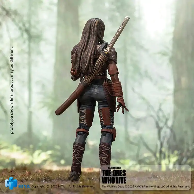 The Walking Dead: The Ones Who Lived Exquisite Mini akcijska figura 1/18 Michonne 10 cm fotografija izdelka