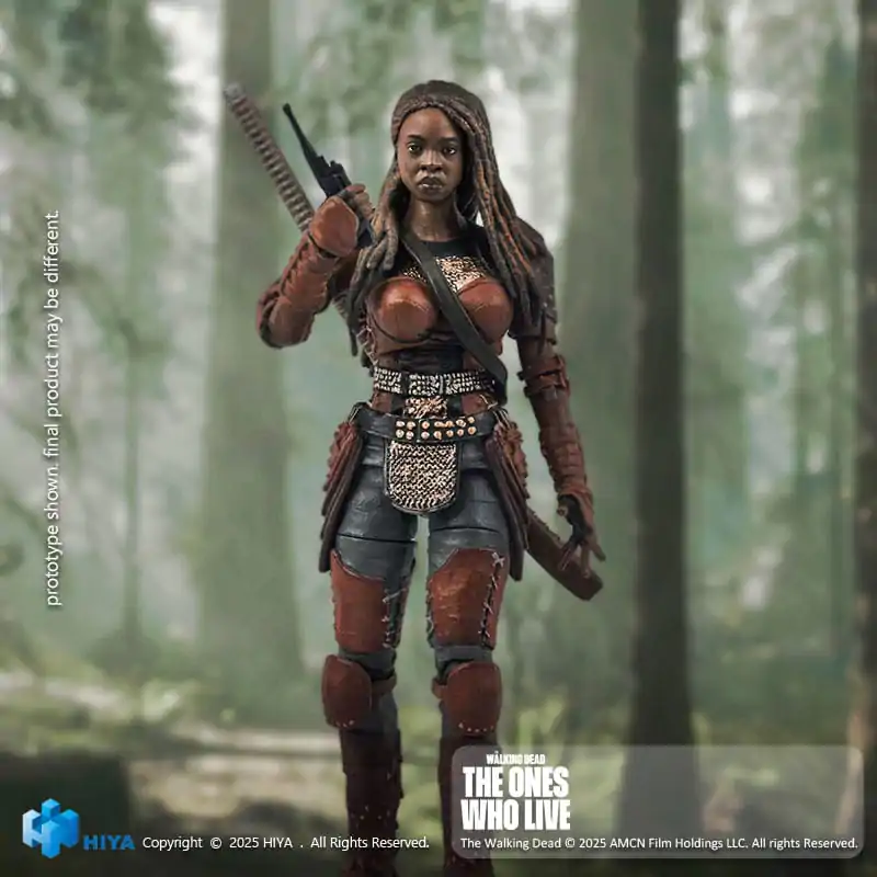 The Walking Dead: The Ones Who Lived Exquisite Mini akcijska figura 1/18 Michonne 10 cm fotografija izdelka
