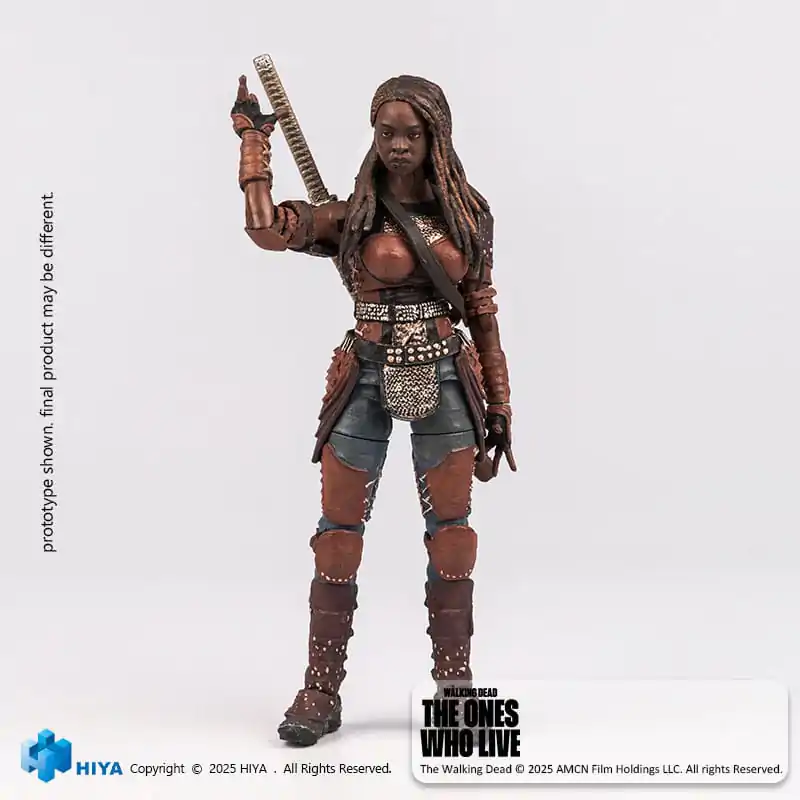 The Walking Dead: The Ones Who Lived Exquisite Mini akcijska figura 1/18 Michonne 10 cm fotografija izdelka