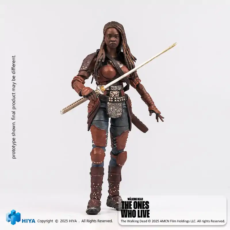 The Walking Dead: The Ones Who Lived Exquisite Mini akcijska figura 1/18 Michonne 10 cm fotografija izdelka