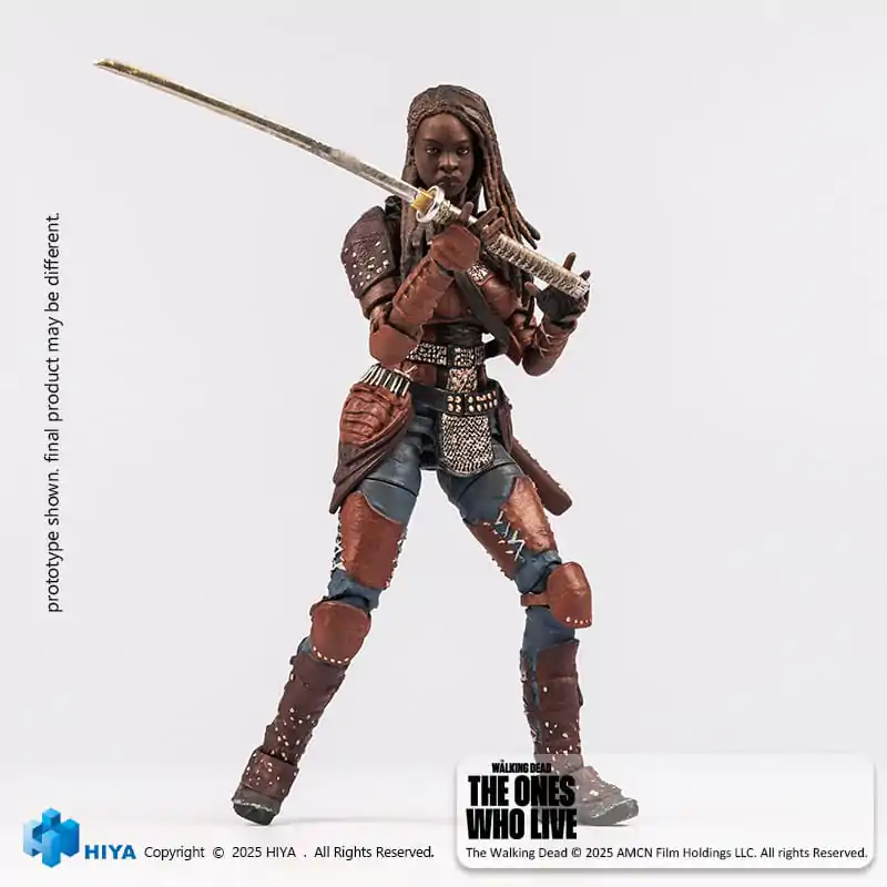 The Walking Dead: The Ones Who Lived Exquisite Mini akcijska figura 1/18 Michonne 10 cm fotografija izdelka