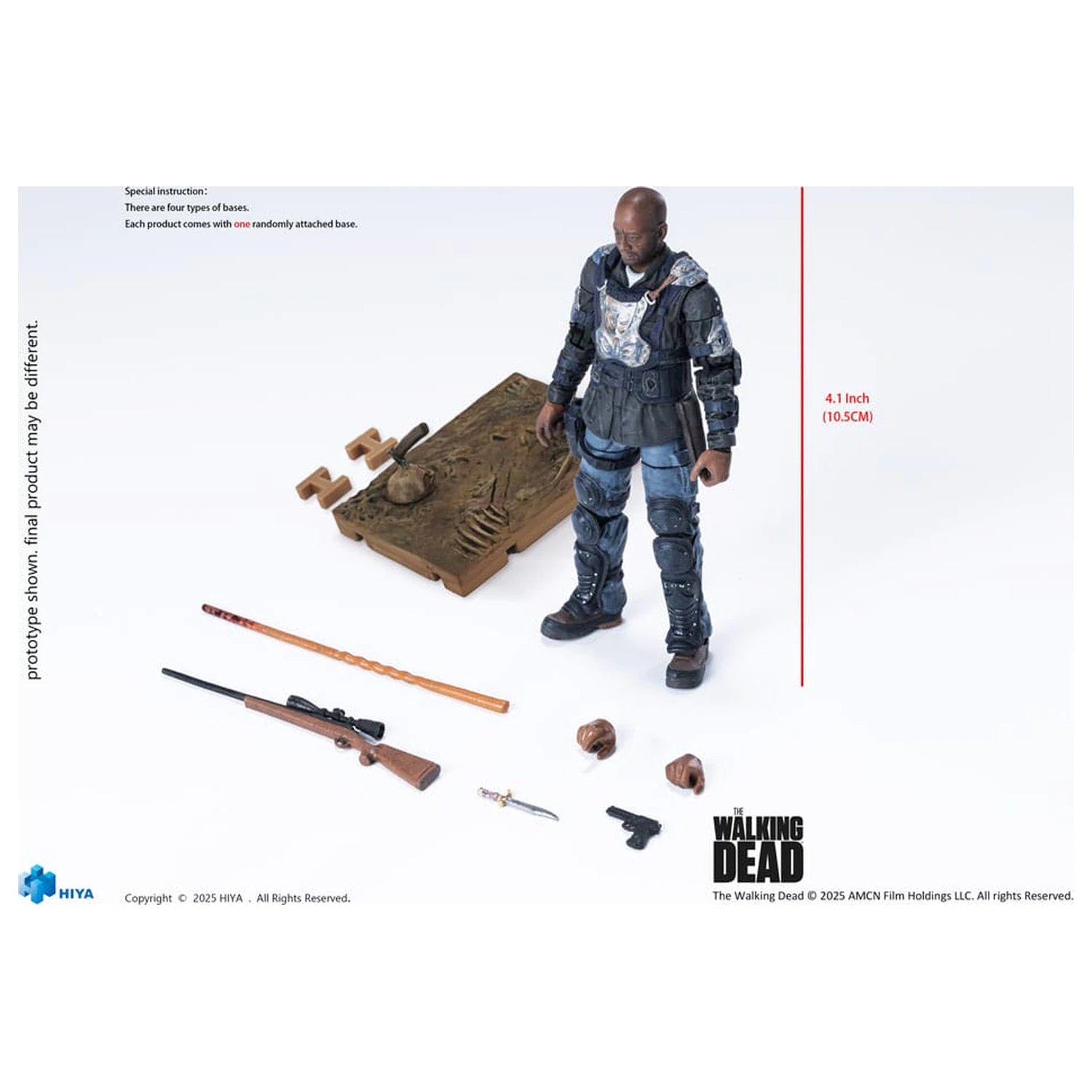 The Walking Dead: The Ones Who Lived izjemna mini akcijska figura 1/18 Morgan 10 cm fotografija izdelka
