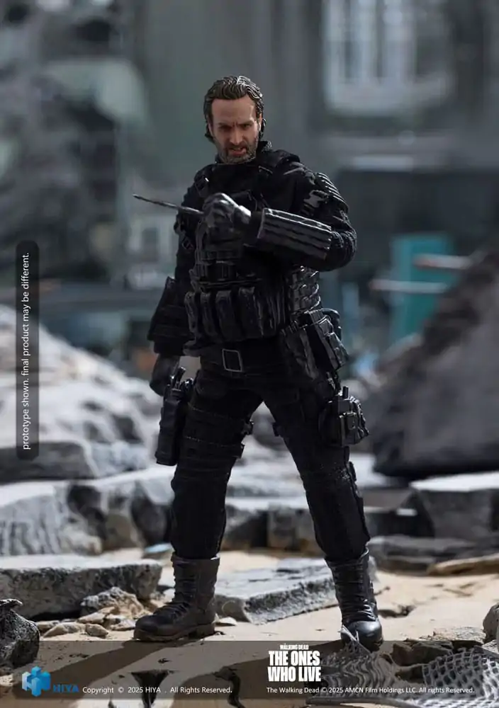 The Walking Dead: The Ones Who Lived Exquisite Super Series Akcijska figura 1/12 Rick 16 cm fotografija izdelka