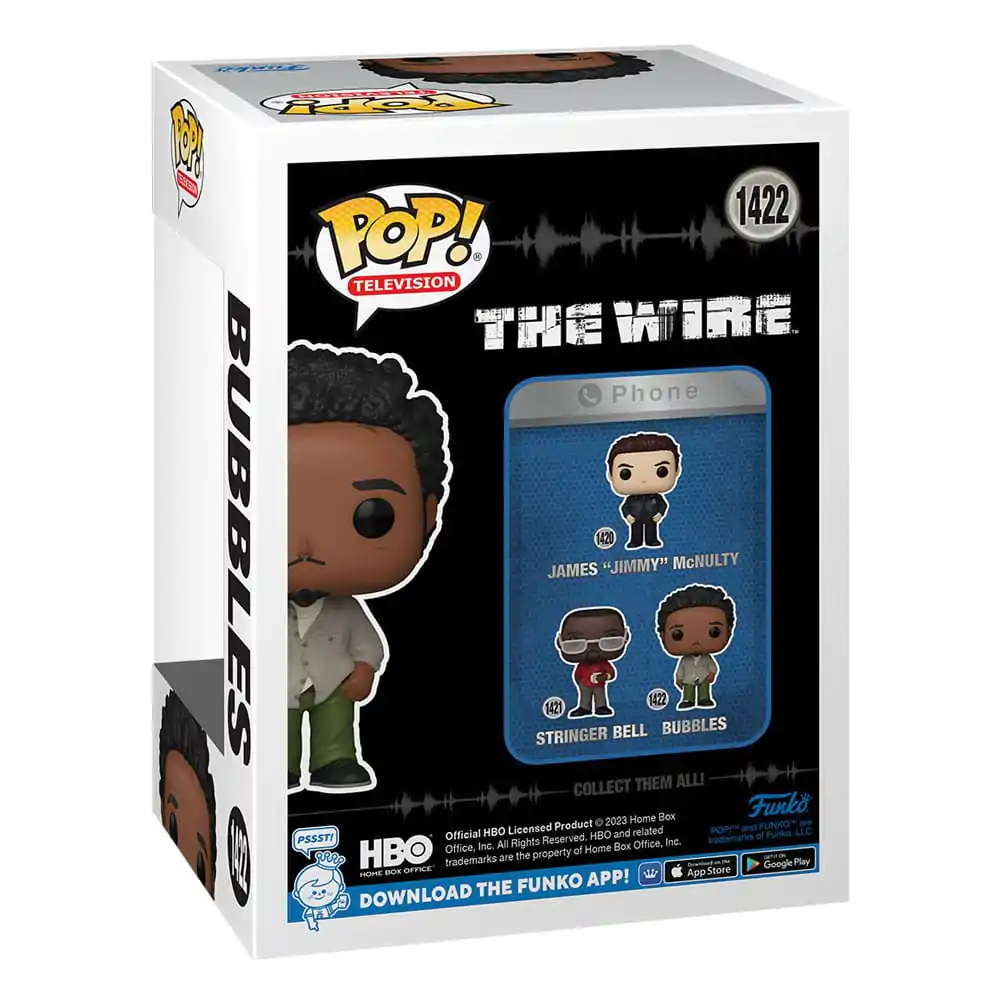 The Wire POP! TV Vinyl Figura Bubbles 9 cm fotografija izdelka