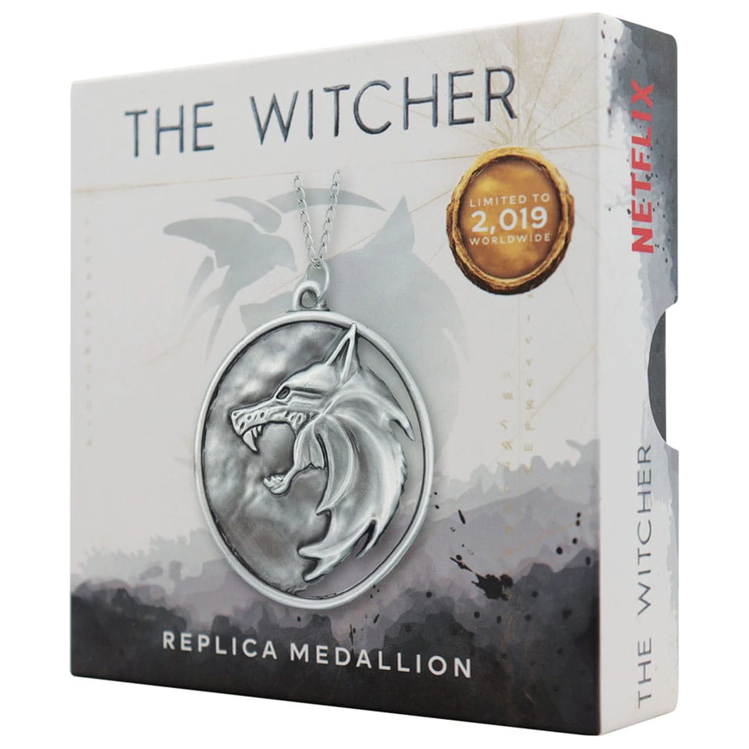 The Witcher Replika 1/1 ogrlica Geraltov medaljon fotografija izdelka