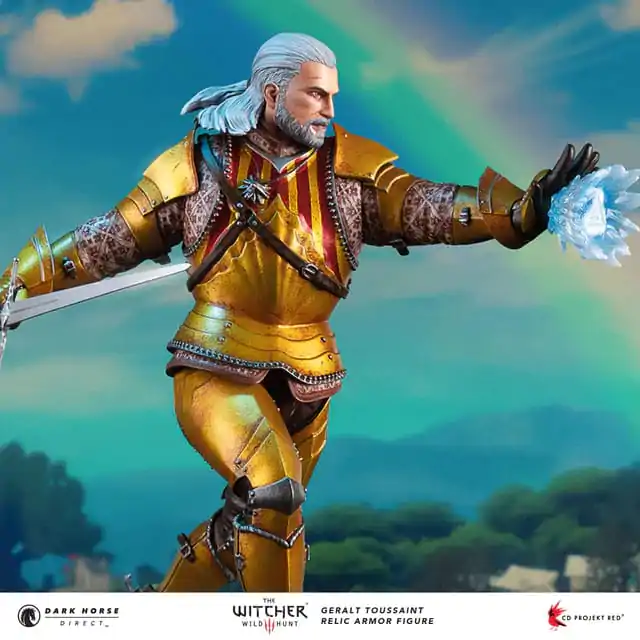 The Witcher 3 PVC Kip Geralt Toussaint Relic Armor 20 cm fotografija izdelka