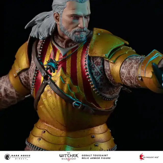 The Witcher 3 PVC Kip Geralt Toussaint Relic Armor 20 cm fotografija izdelka