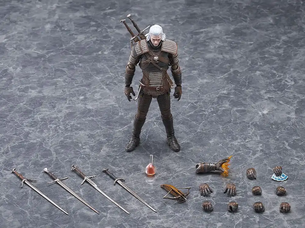 The Witcher 3: Wild Hunt Figma Akcijska Figura Geralt 16 cm fotografija izdelka